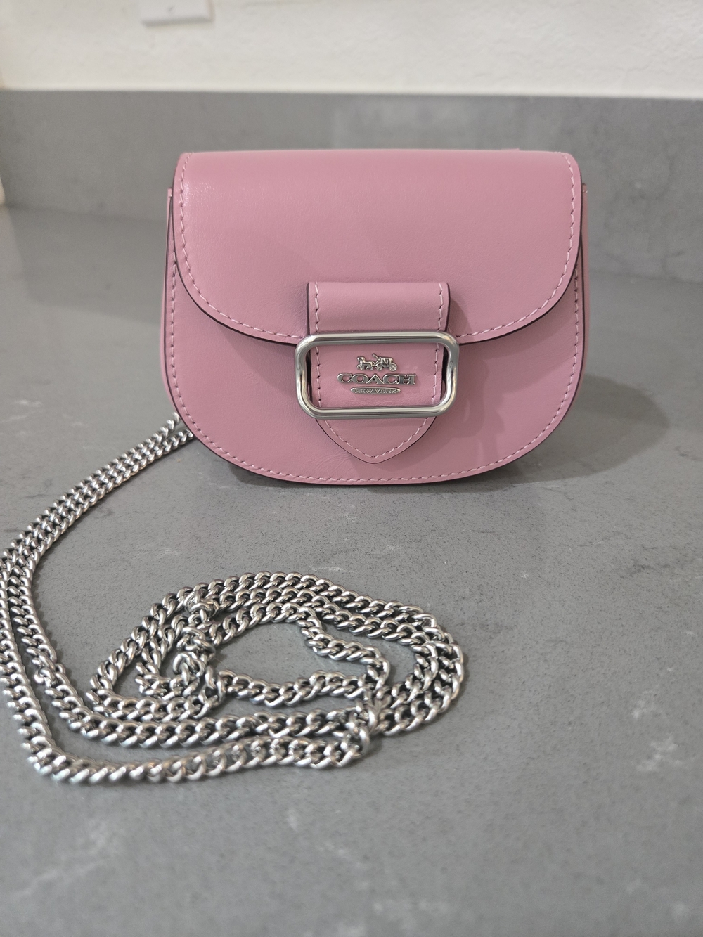 Coach Morgan Card Case on a Chain